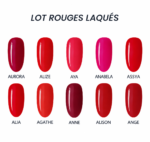 Lot Rouges Laqués