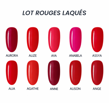 Lot Rouges Laqués