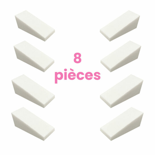 Lot de 8 Éponges Dégradés pour Vernis à Ongles de Princess Paris