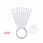 Carrousel de démonstration Blanc Rond x50 pour vernis de Princess Paris