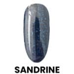 Vernis Semi Permanent SANDRINE 260 Bleu Pailleté de Princess Paris