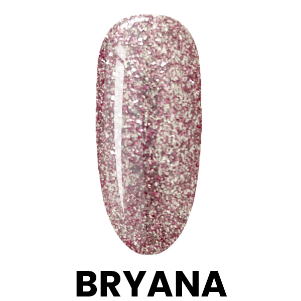 Vernis Semi Permanent BRYANA 257 Rose Pailleté 12mL de Princess Paris