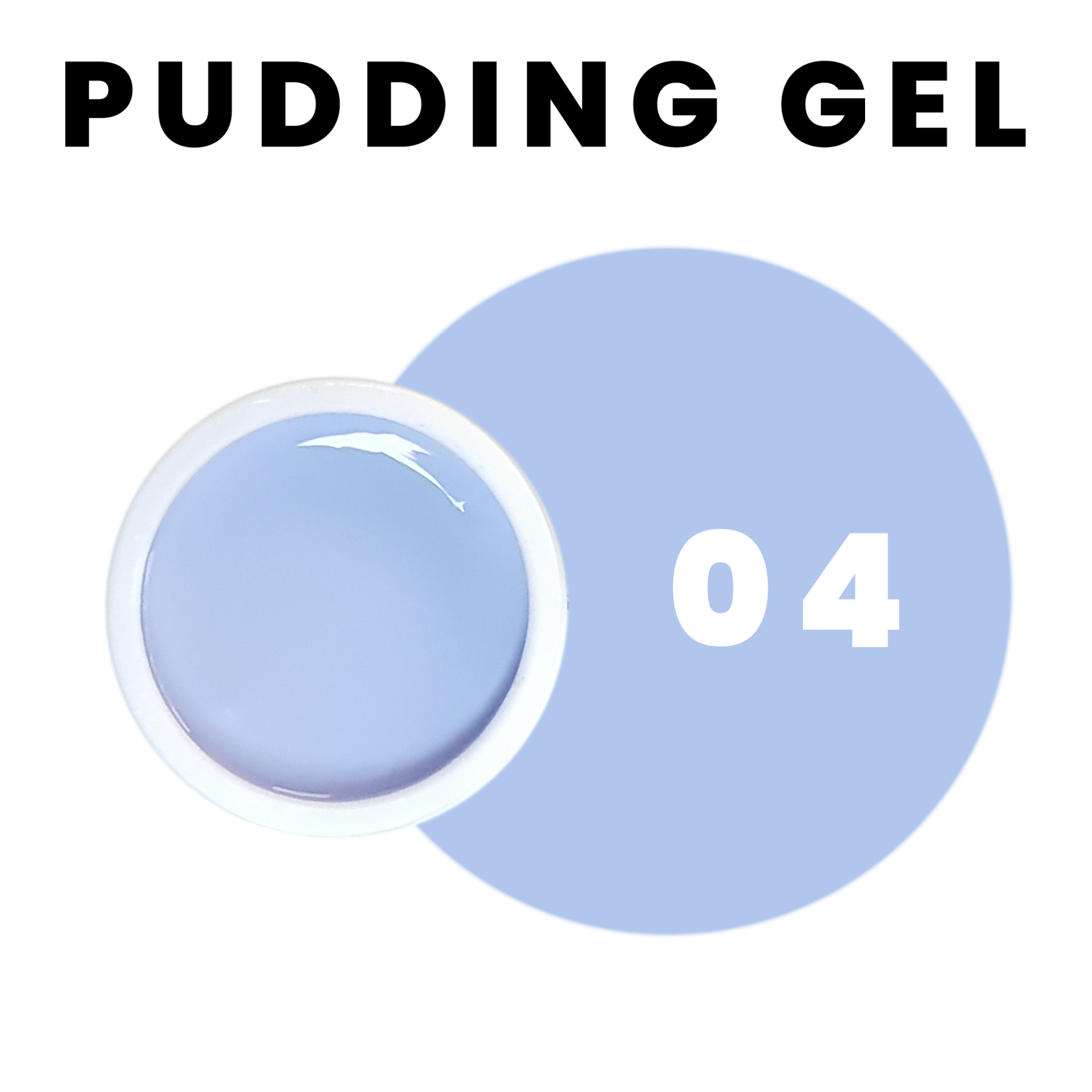 Pudding Gel 04 Bleu Facile à Appliquer de Princess Paris 6g