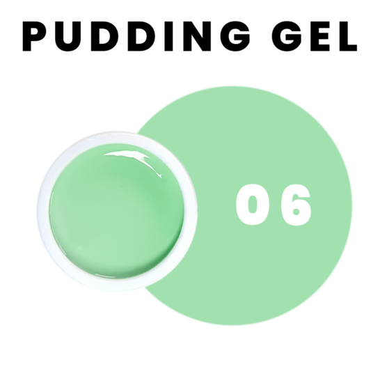 Pudding Gel 06 Vert Facile à Appliquer de Princess Paris 6g