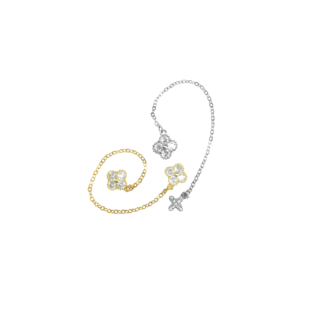 Bijou Trèfle et Croix pendante